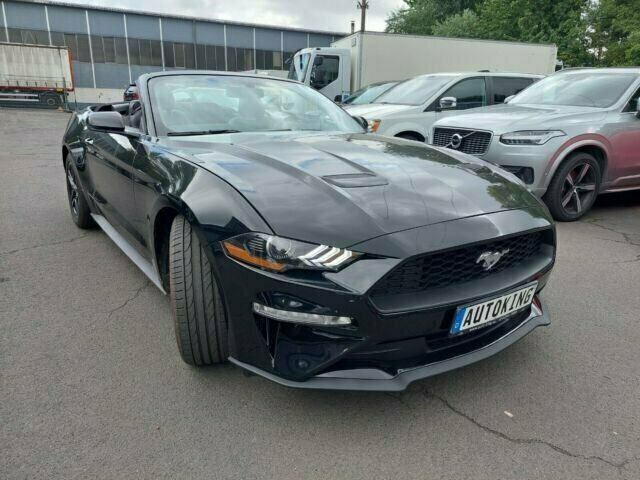 Gebraucht Ford Mustang 314 PS (230 kW) 2019 Schwarz metallic Cabrio