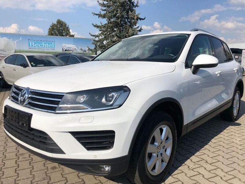 Weiß Gebraucht 2017 VW Touareg SUV | 17.990 € (Superpreis) - Bild 1/4