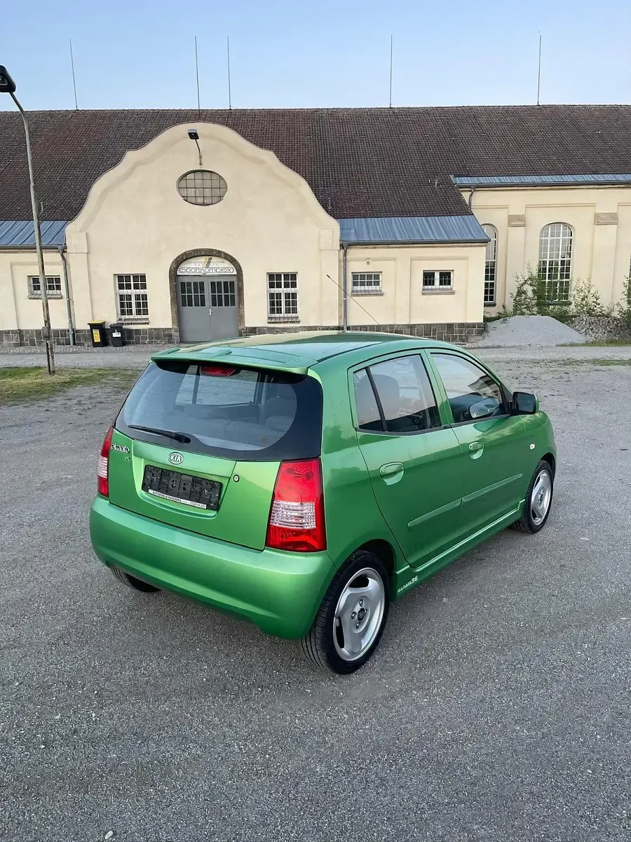 Gebraucht Kia Picanto 65 PS (47 kW) 2005 Grün Kleinwagen