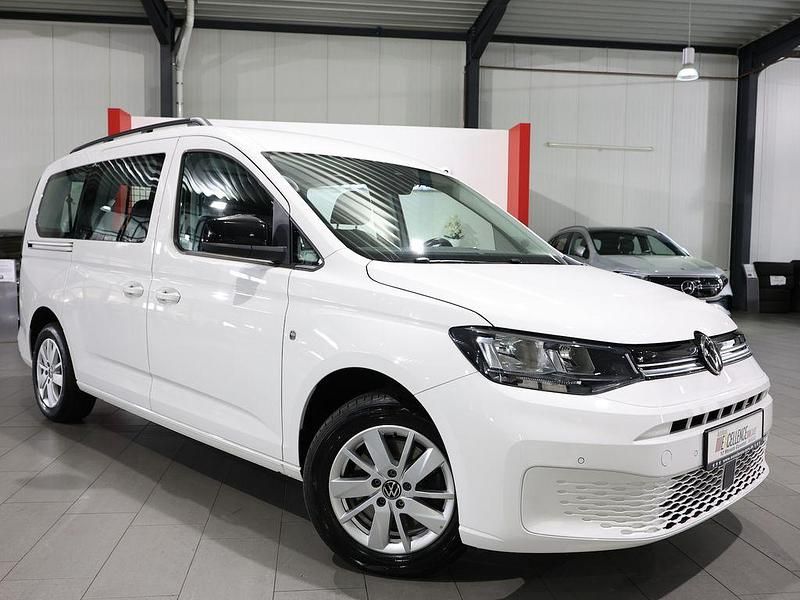 Gebraucht VW Caddy Maxi Life 122 PS (89 kW) 2021 Weiß Van / Kleinbus