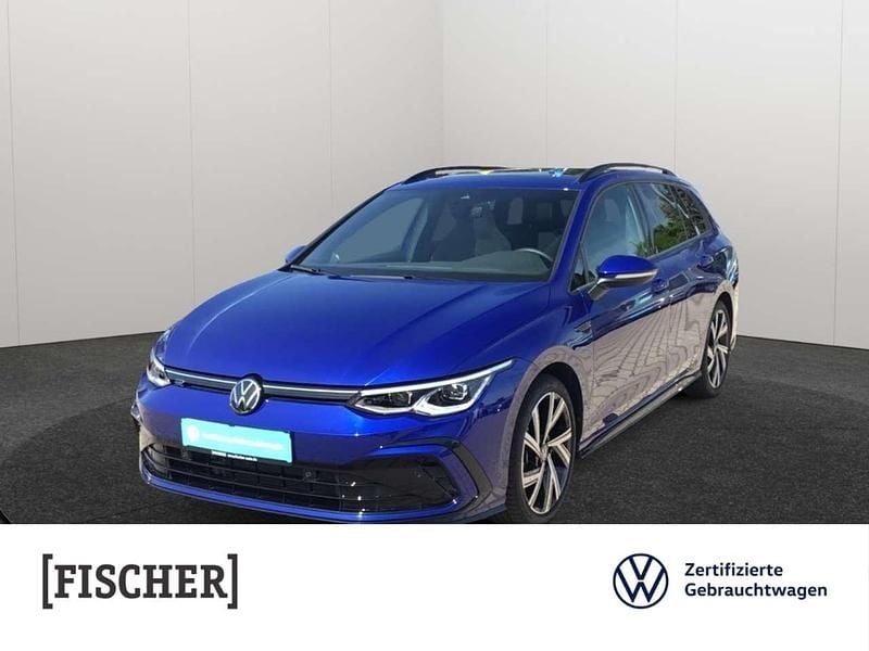 Blau Gebraucht 2024 VW Golf VIII R-line Kombi | 31.222 € (Fairer Preis) - Bild 1/4