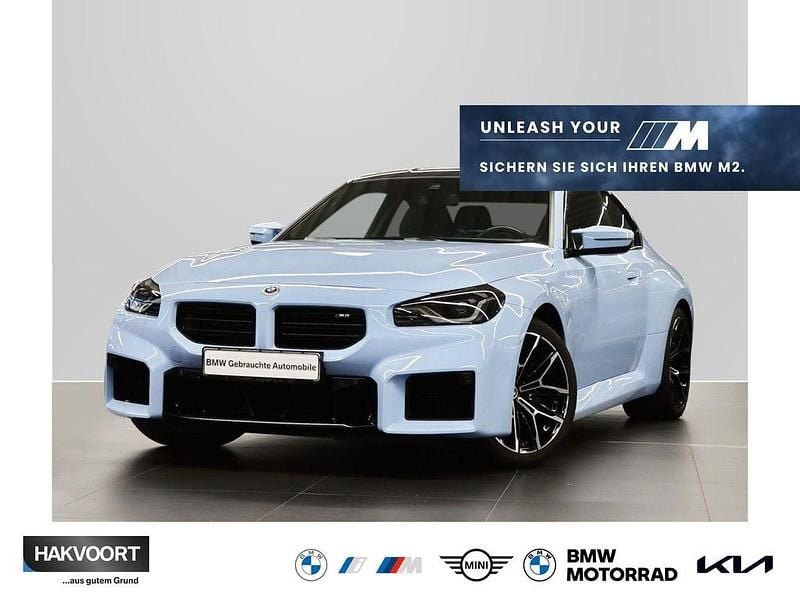 Blau Gebraucht 2024 BMW M2 Performance Coupé | 55.980 € (Superpreis) - Bild 1/4