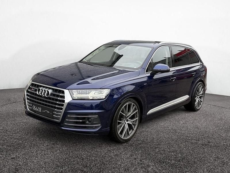 Blau Gebraucht 2018 Audi SQ7 Sport SUV | 43.400 € (Fairer Preis) - Bild 1/4