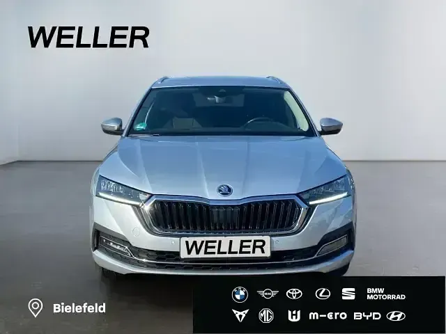 Second-hand Skoda Octavia Style 150 CP (110 kW) 2021 Argintiu Break