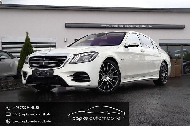 Weiß Gebraucht 2019 Mercedes S600L Sport Limousine | 63.895 € (Fairer Preis) - Bild 1/4