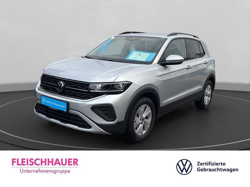 Silber Gebraucht 2024 VW T-Cross Life SUV | 22.790 € (Fairer Preis) - Bild 1/4