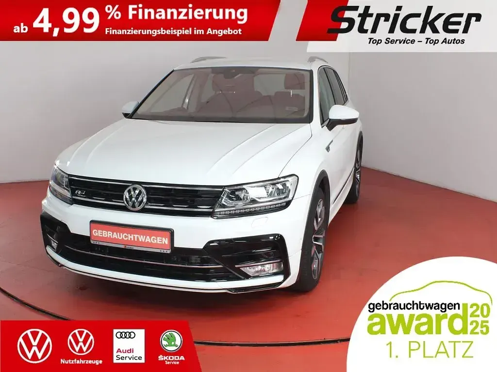 Gebraucht VW Tiguan R-line 190 PS (139 kW) 2017 Pure white SUV