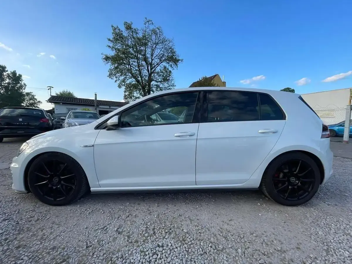 Gebraucht VW Golf VII GTD 184 PS (135 kW) 2013 Oryxweiß perlmutteffekt Kleinwagen