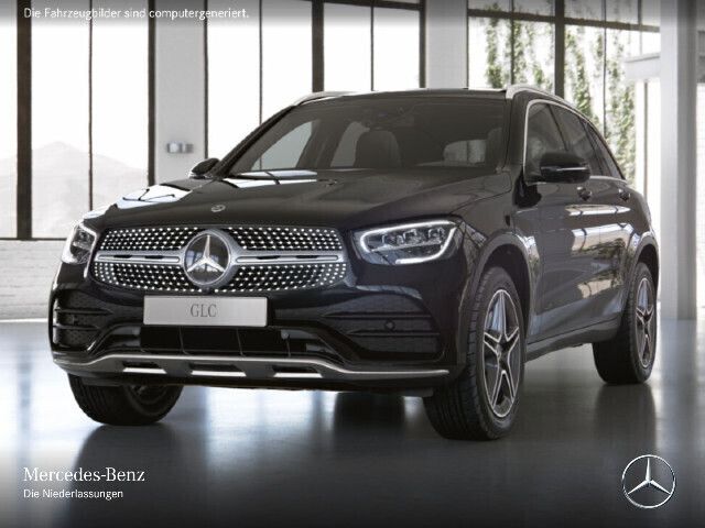 Schwarz Gebraucht 2022 Mercedes GLC300 SUV | 42.890 € (Fairer Preis) - Bild 1/4