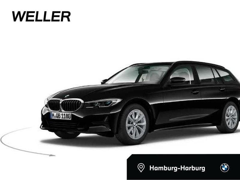 Schwarz Gebraucht 2022 BMW 320 Advantage Kombi | 24.450 € (Fairer Preis) - Bild 1/2