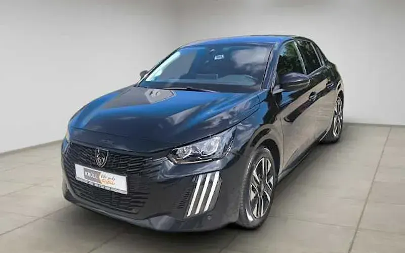 Gebraucht Peugeot 208 Allure 101 PS (74 kW) 2024 Schwarz Kleinwagen