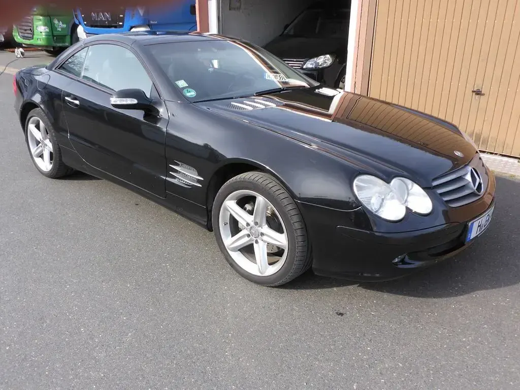 Gebraucht Mercedes SL350 245 PS (180 kW) 2003 Schwarz Cabrio