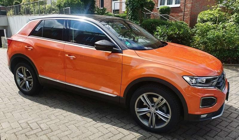 Orange Gebraucht 2017 VW T-Roc Style SUV | 16.000 € (Fairer Preis) - Bild 1/4