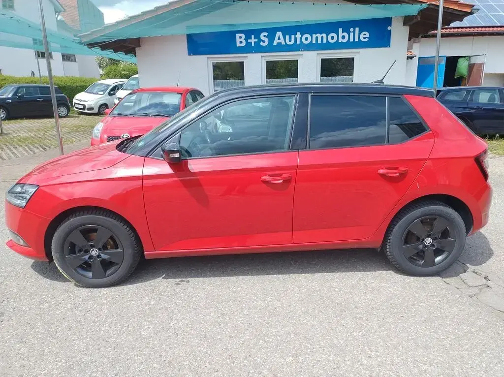 Gebraucht Skoda Fabia Ambition 75 PS (55 kW) 2019 Rot Kleinwagen
