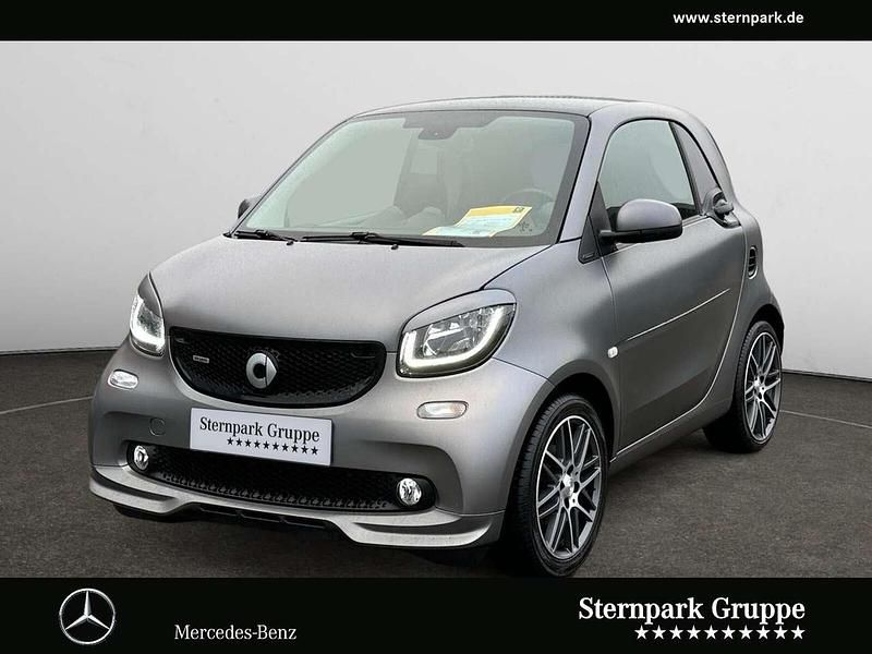 Bodypanels in titania grey (ma Gebraucht 2017 Smart ForTwo Coupé Brabus Xclusive Coupé | 25.980 € - Bild 1/4