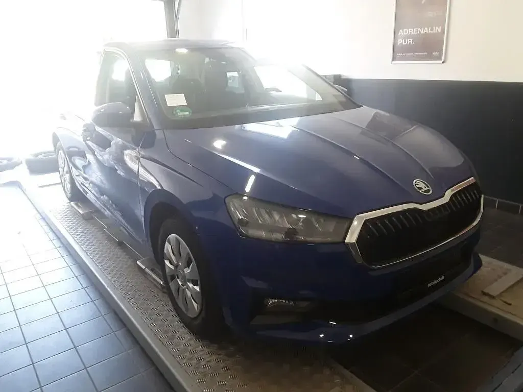 Gebraucht Skoda Fabia Ambition 110 PS (80 kW) 2022 Blau Kleinwagen