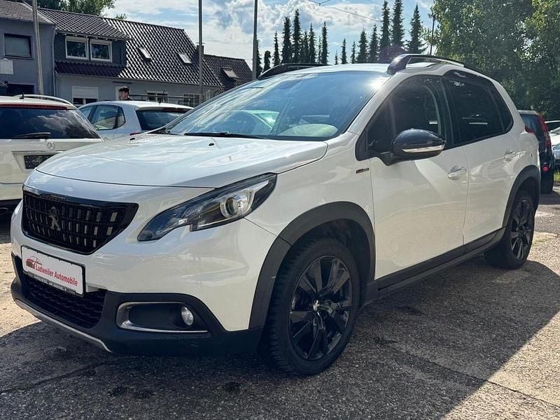 Weiß Gebraucht 2019 Peugeot 2008 Allure GT-Line SUV | 7.999 € (Superpreis) - Bild 1/4
