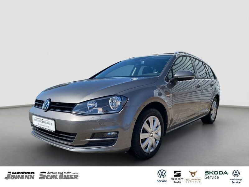 Grau Gebraucht 2014 VW Golf VII S Kombi | 13.900 € - Bild 1/4