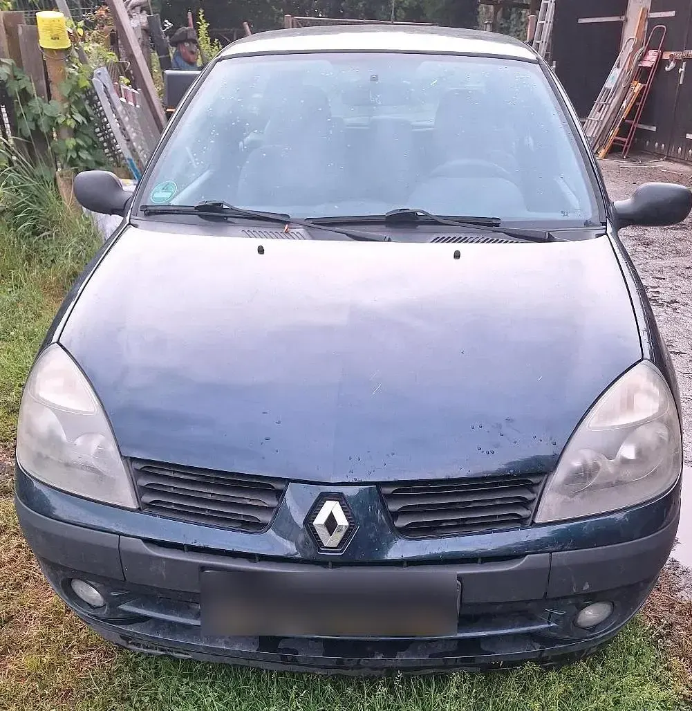 Gebraucht Renault Clio II 58 PS (42 kW) 2004 Blau Kleinwagen