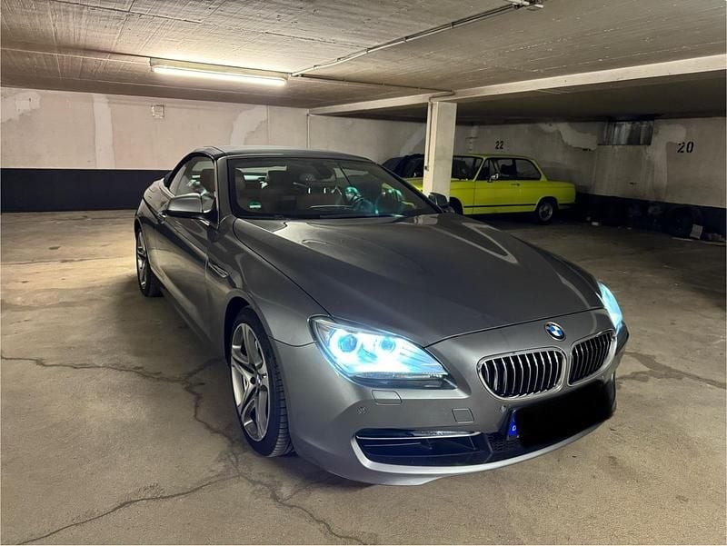 Grau Gebraucht 2011 BMW 640 Cabriolet Cabrio | 22.500 € (Guter Preis) - Bild 1/4