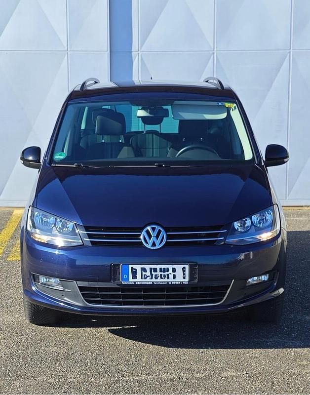 Gebraucht VW Sharan Match 140 PS (102 kW) 2012 Blau Van / Kleinbus