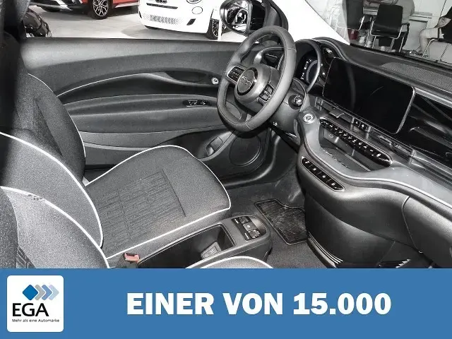 Neu Fiat 500e Pop 86 kW (118 PS) 2026 Schwarz Cabrio