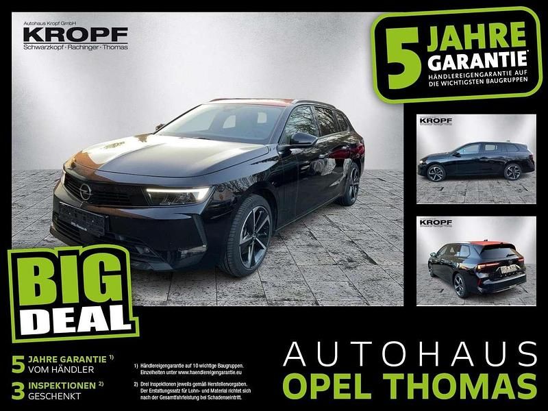 Lackierung schwarz perla nera/ Gebraucht 2023 Opel Astra Elegance Kombi | 21.490 € (Superpreis) - Bild 1/4