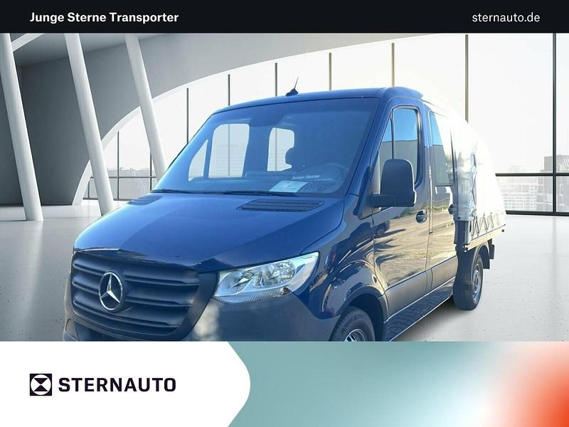 Stahlblau Gebraucht 2022 Mercedes Sprinter Van | 29.989 € (Superpreis) - Bild 1/4