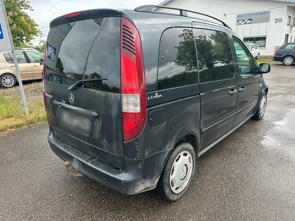 Gebraucht Mercedes Vaneo 91 PS (66 kW) 2004 Schwarz Van / Kleinbus