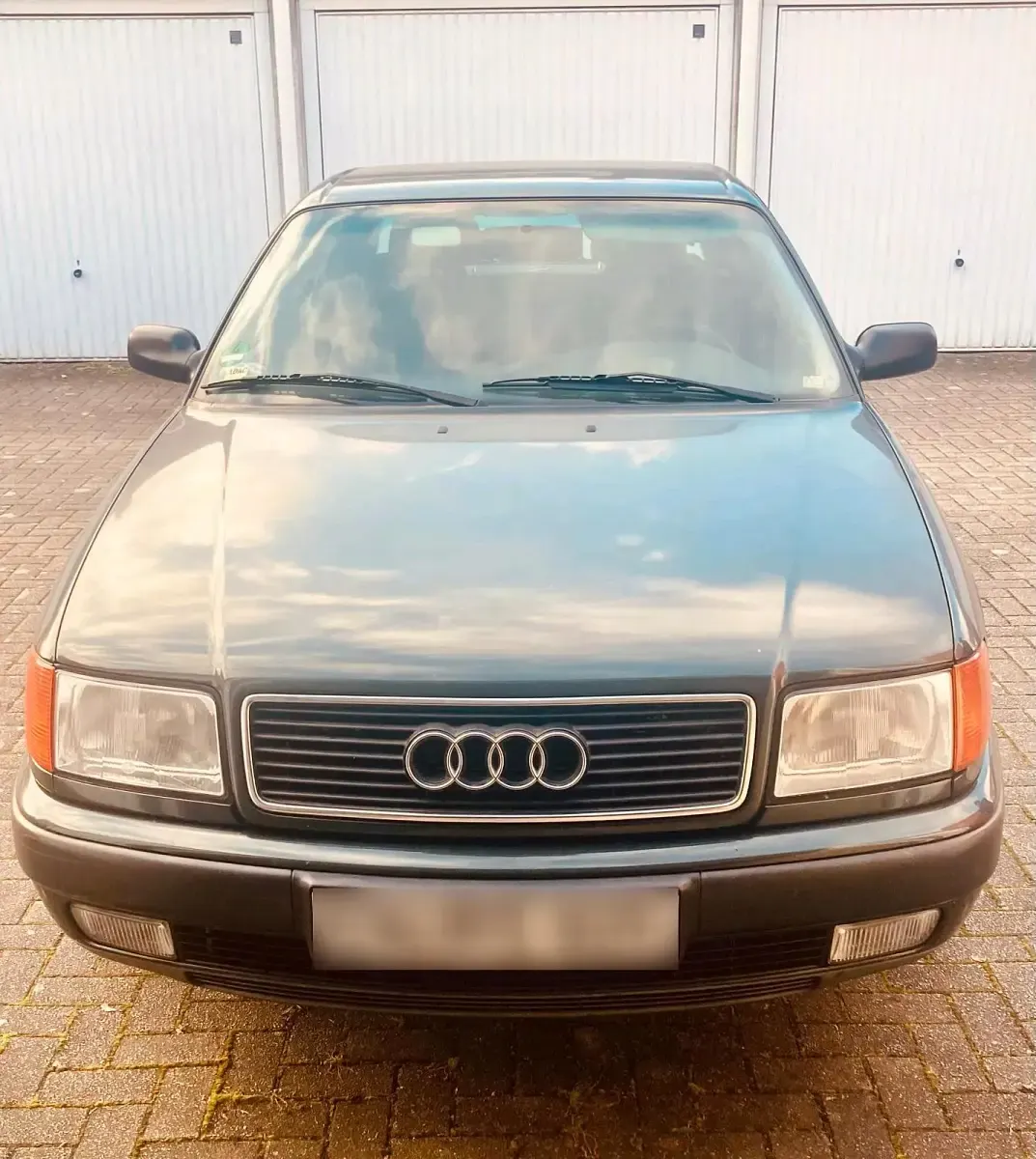 Brugt Audi 100 Basis 1992 Grøn Sedan