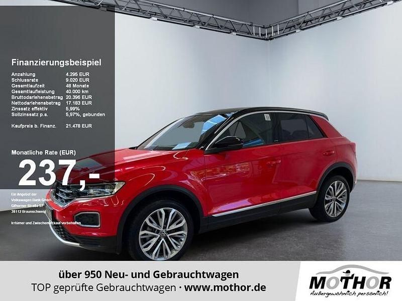 Flashrot Gebraucht 2021 VW T-Roc Active SUV | 22.178 € (Etwas zu teuer) - Bild 1/4