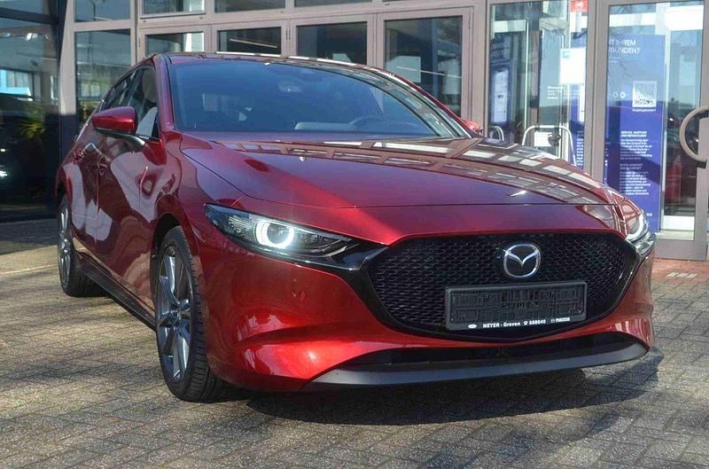 Gebraucht Mazda 3 Selection 150 PS (110 kW) 2021 Rot Limousine