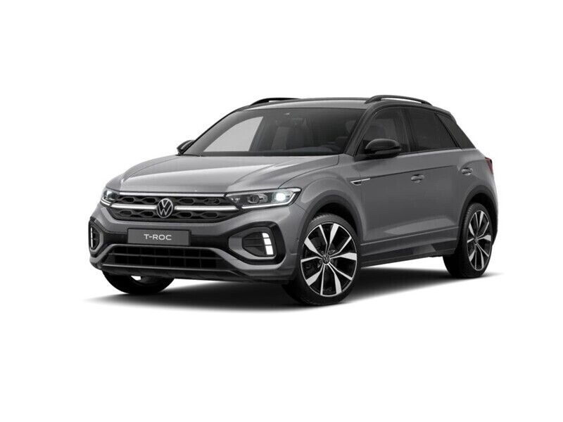 Indiumgrau metallic schwarz Neu 2025 VW T-Roc R-line SUV | 46.830 € (Teuer) - Bild 1/4