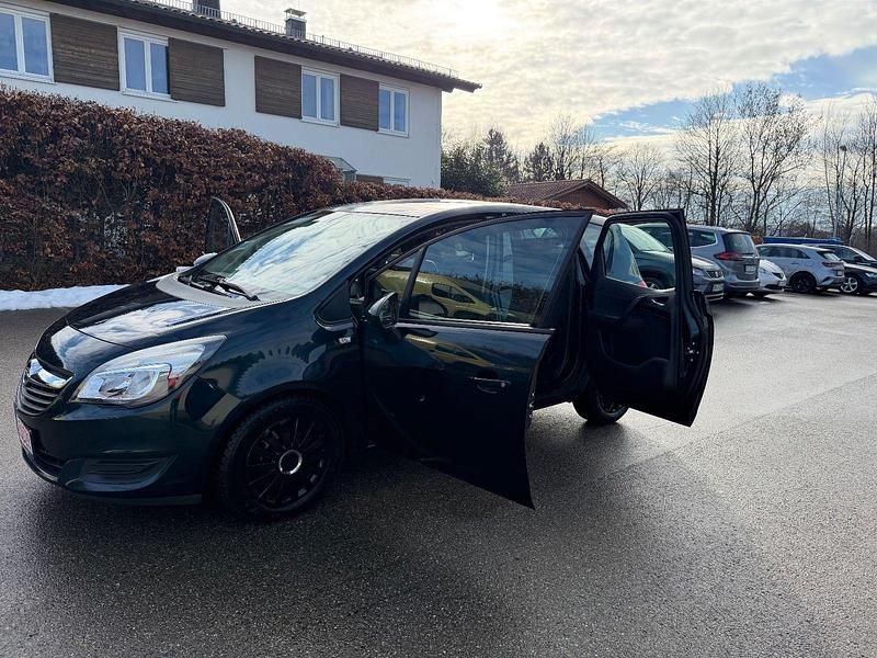 Gebraucht Opel Meriva Edition 120 PS (88 kW) 2014 Grün Van / Kleinbus