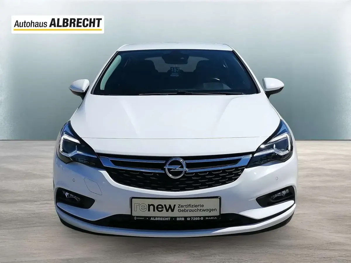 Gebraucht Opel Astra Edition 150 PS (110 kW) 2019 Weiß Limousine