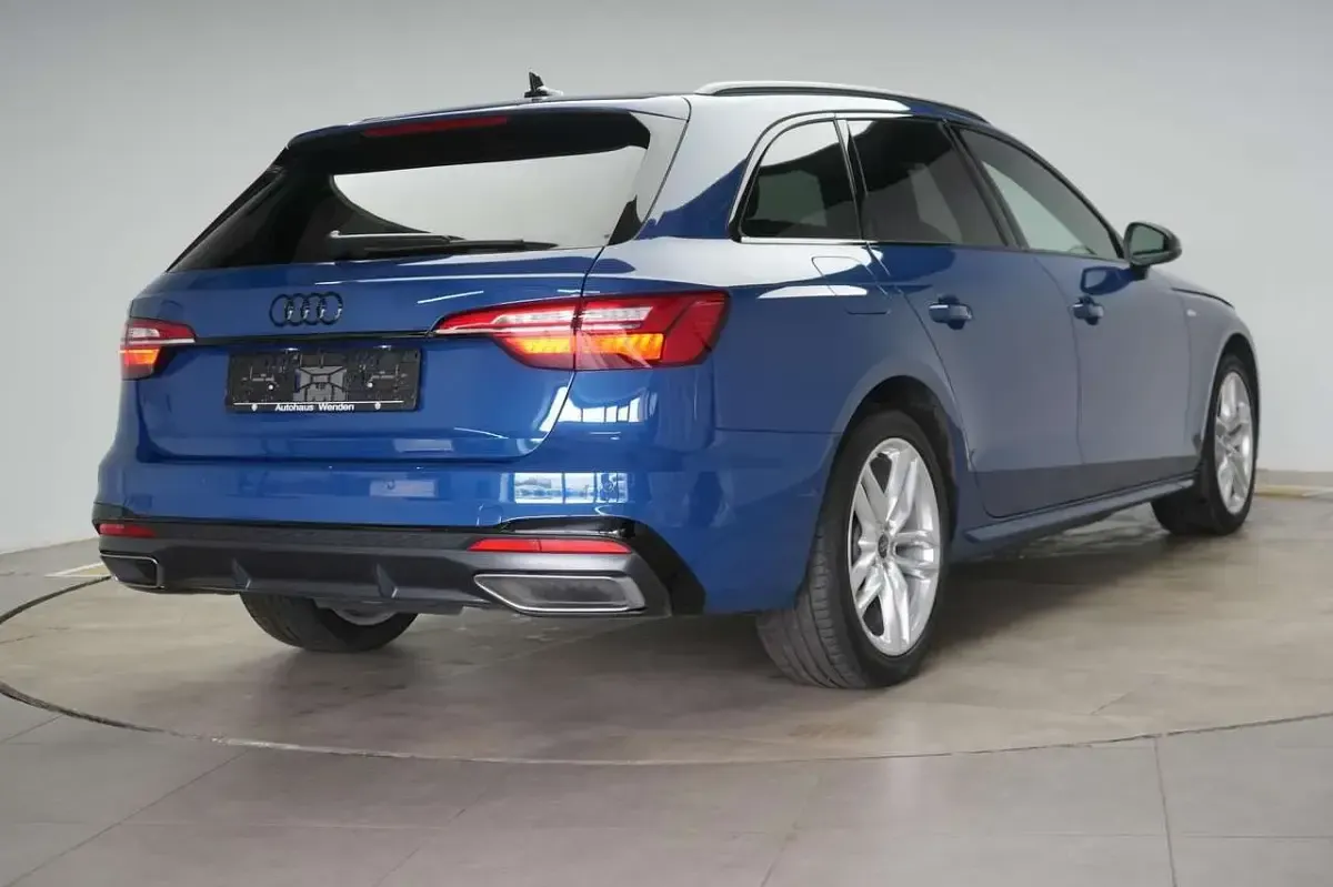 Brugt Audi A4 S-Line 204 HK (150 kW) 2023 Blå Stationcar