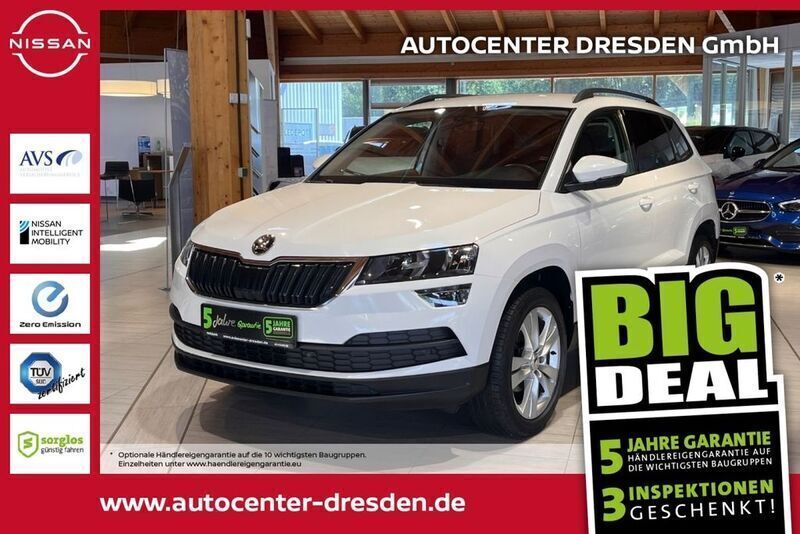 Weiß Gebraucht 2021 Skoda Karoq Style SUV | 20.790 € (Fairer Preis) - Bild 1/4