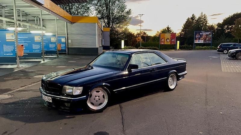 Blau Gebraucht 1982 Mercedes 380 AMG Coupé | 21.000 € - Bild 1/4