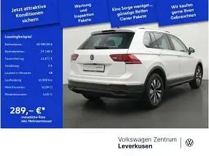 Gebraucht VW Tiguan 150 PS (110 kW) 2024 Schwarz (oryxweiss perlmutteffekt) SUV