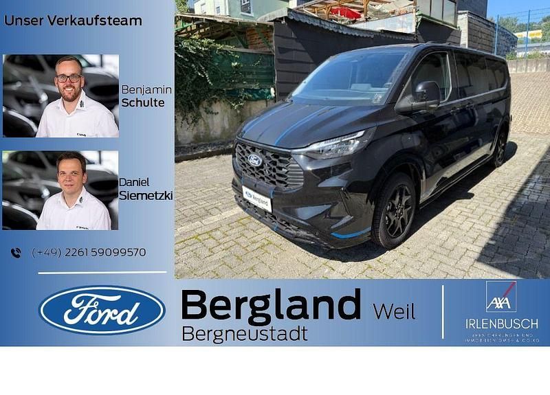 Agate black metallic schwarz Neu 2025 Ford Transit Custom Sport Van / Kleinbus | 61.780 € (Fairer Preis) - Bild 1/4