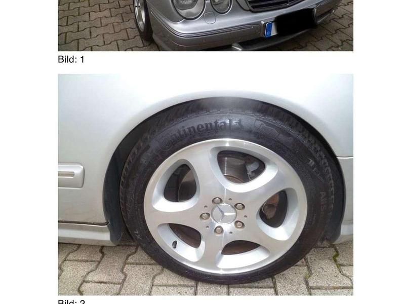 Silber Gebraucht 2000 Mercedes E320 AMG Limousine | 14.950 € - Bild 1/4