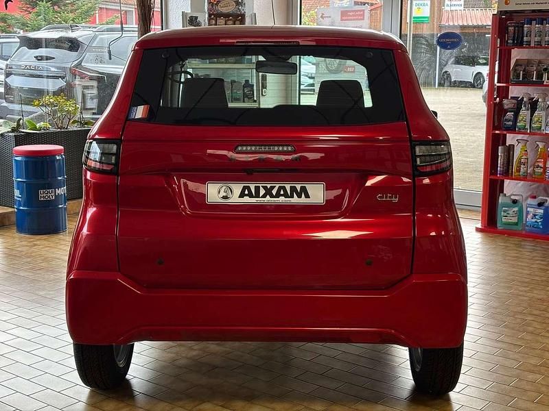 Neu Aixam City Pack 2025 Perlmuttrot Kleinwagen