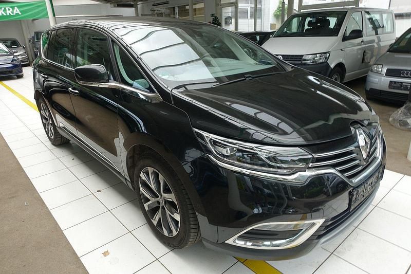 Gebraucht Renault Espace Intens 160 PS (117 kW) 2016 Schwarz Van / Kleinbus