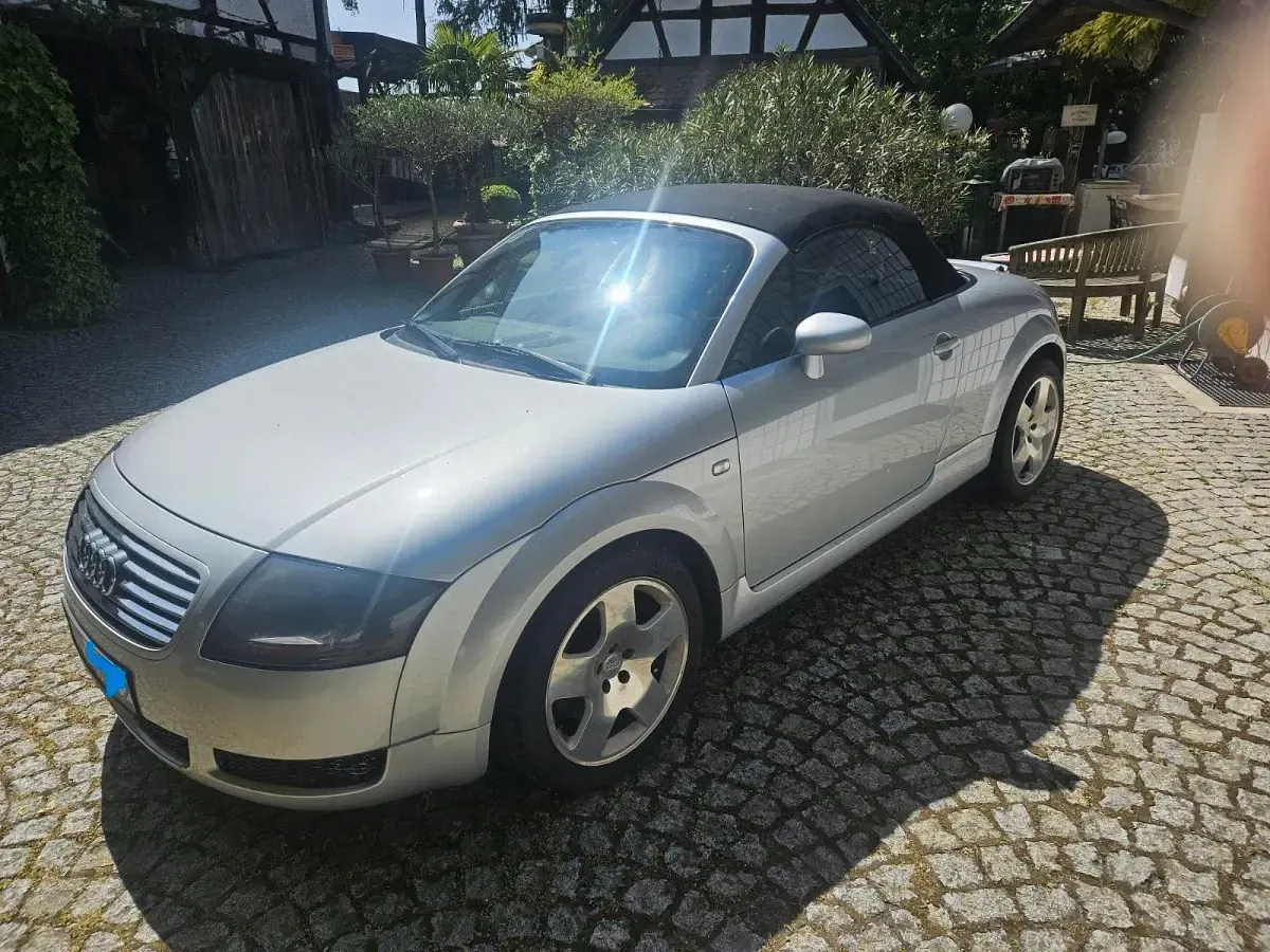Gebraucht Audi TT Roadster 2002 Silber Cabrio