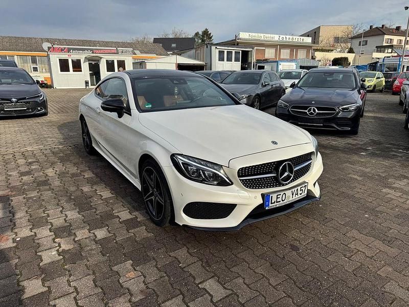 Gebraucht Mercedes C250 AMG 204 PS (150 kW) 2017 Weiß Coupé