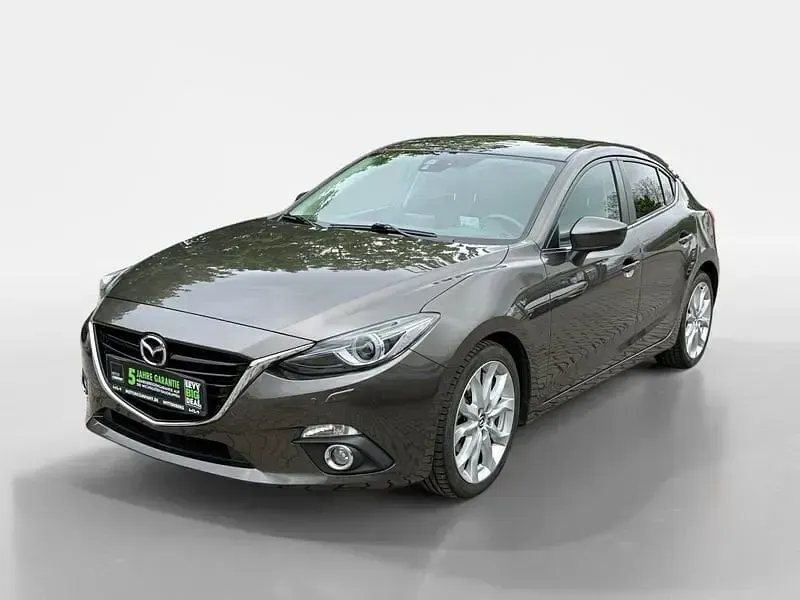 Gebraucht Mazda 3 Sports-Line 120 PS (88 kW) 2015 Grau Kleinwagen