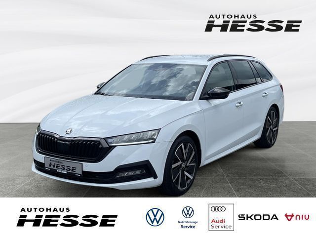 Moon weiß met. Gebraucht 2021 Skoda Octavia Style Kombi | 26.930 € (Etwas zu teuer) - Bild 1/4