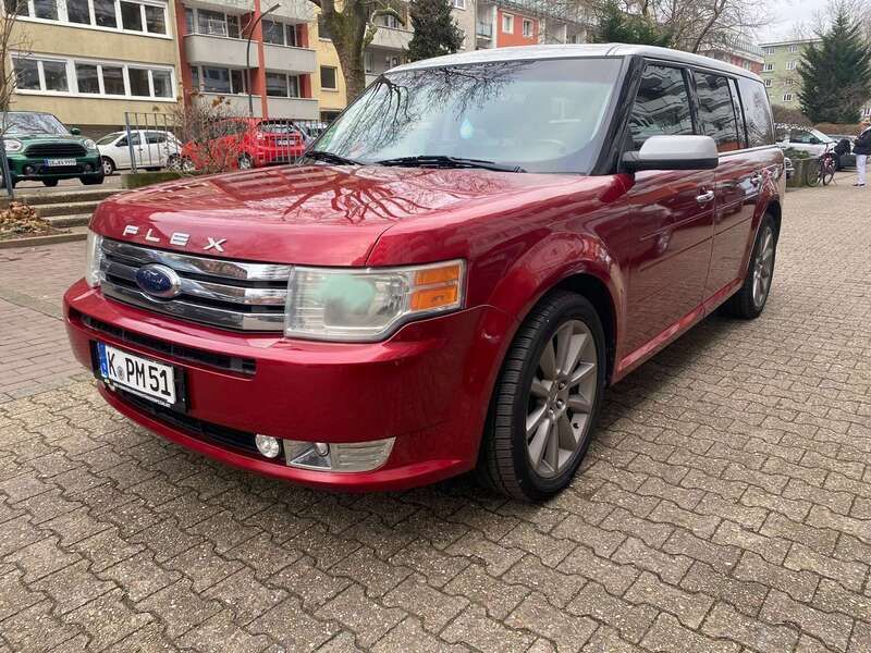Rot Gebraucht 2009 Ford Flex Limited SUV | 9.850 € - Bild 1/4