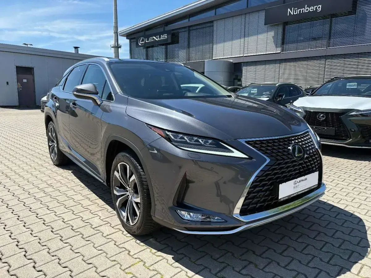 Gebraucht Lexus RX450h E-FOUR Executive Line 313 PS (230 kW) 2021 Titaniumgrau metallic SUV