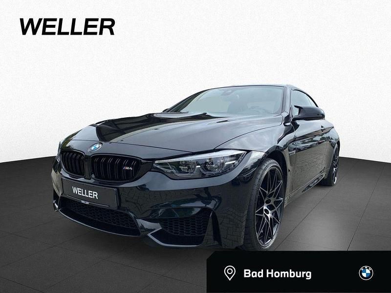 Black sapphire (schwarz) Gebraucht 2020 BMW M4 Cabriolet Competition Edition Cabrio | 68.850 € (Teuer) - Bild 1/4